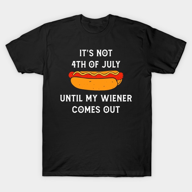 4th of July T-Shirt by Felix Rivera